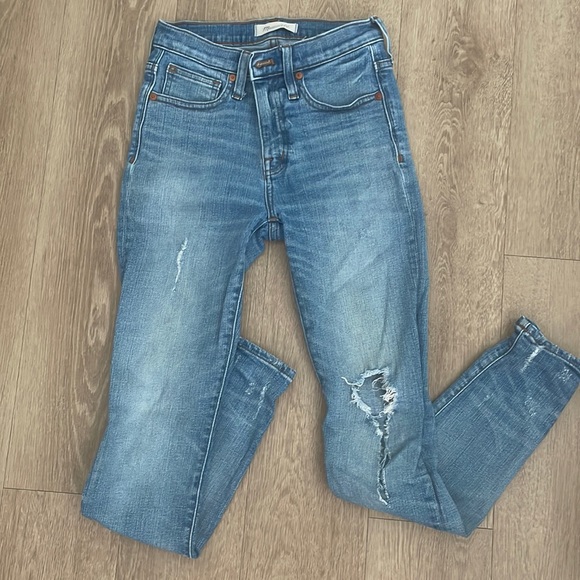 MADEWELL  9” High-Rise Skinny - size 25 - Picture 2 of 5